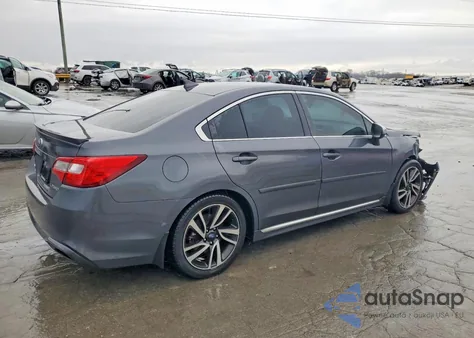 2018 Subaru Legacy Sport z USA, uszkodzony, nr VIN 4S3BNAS67J3004676